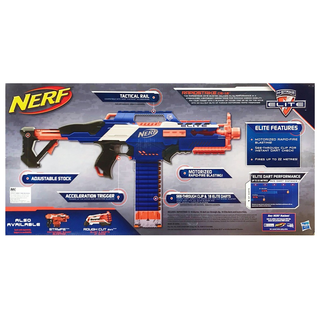 nerf hyperfire elite instructions