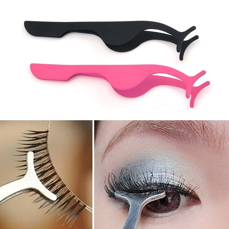 False Eyelashes Extension Applicator Remover Clip Tweezer Nipper Makeup