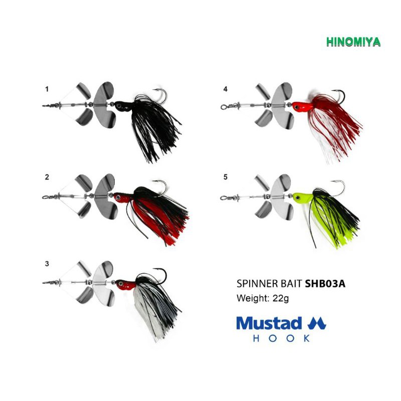 Hinomiya spinner bait 22g Shopee Malaysia