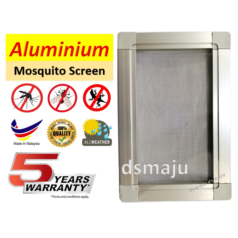 Malaysia DIY Aluminium Insect Screen Aluminium Frame Mosquito Net Fiber