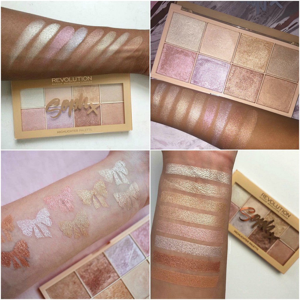 revolution x soph highlighter palette