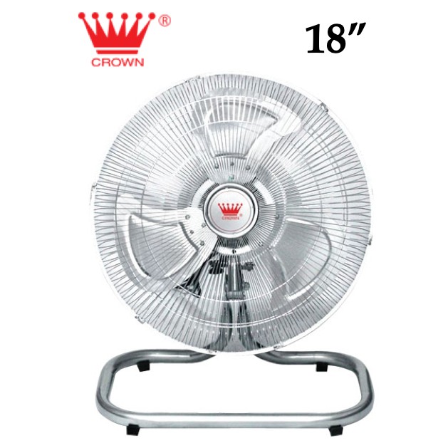 CROWN 18" Industrial Floor Fan (FE452)(Swing Type) Shopee Malaysia