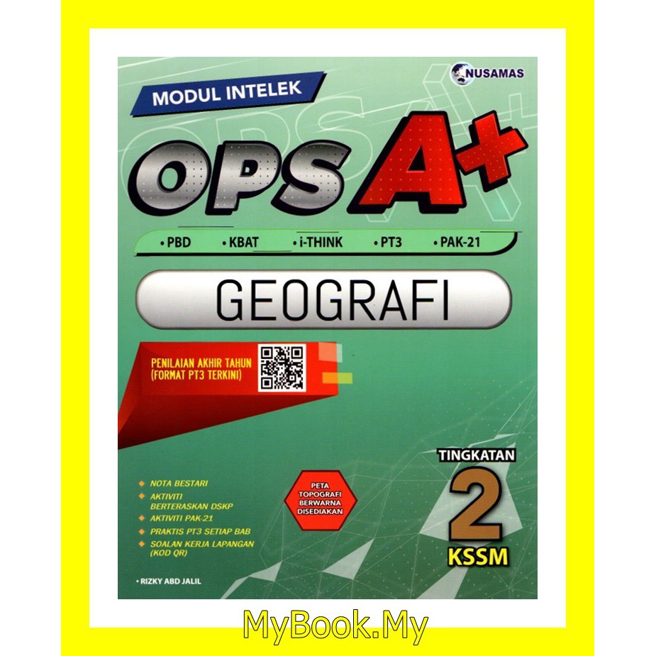 Myb Buku Rujukan Latihan Modul Intelek Ops A Kssm Tingkatan 2 Geografi Nusamas Shopee Malaysia