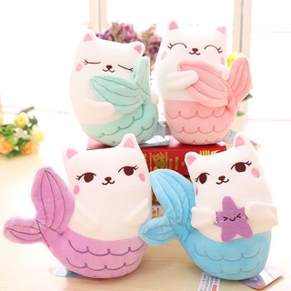 cat mermaid plush