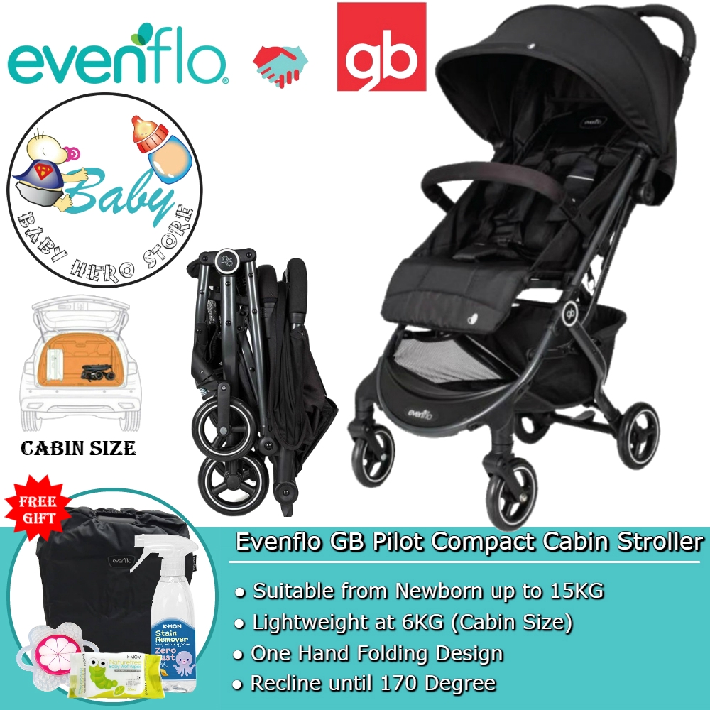 evenflo compact travel stroller