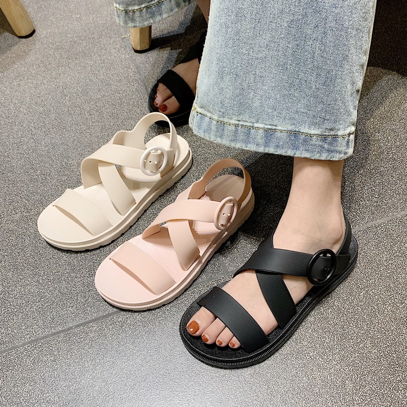 soft jelly sandals