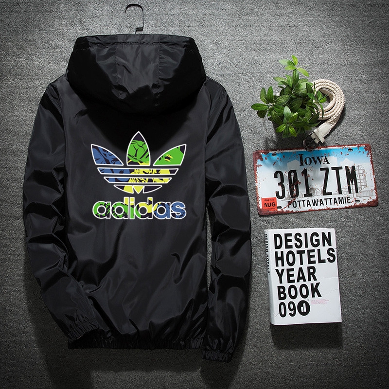 adidas men's reflective jacket