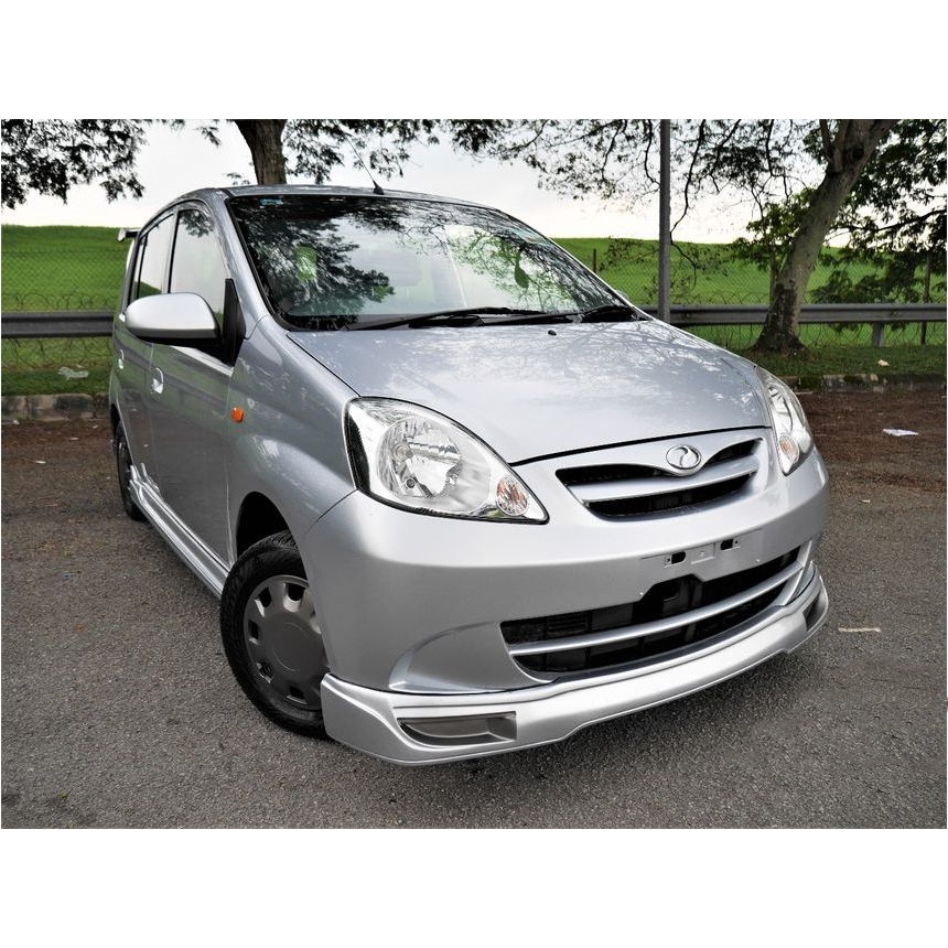 Perodua Viva Full Bloom Design Bodykit Body Kit Skirting Skirt Lip Spoiler With Oem Paint Shopee Malaysia