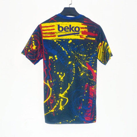 barcelona warm up jersey