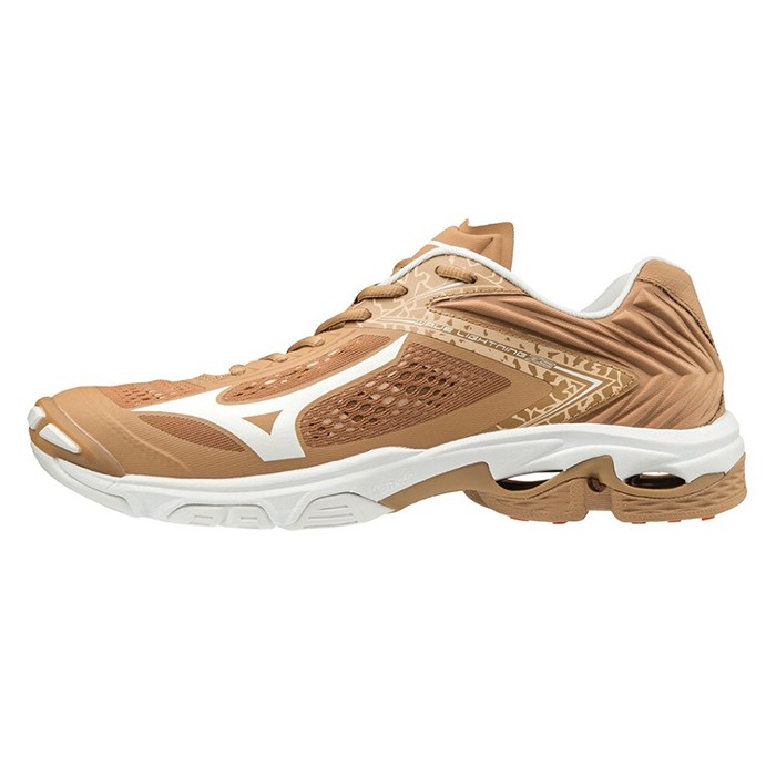 mizuno volley mens brown