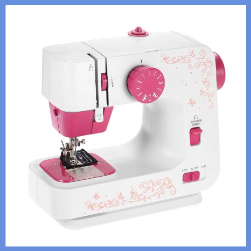 Mini Sewing Machine with 12 Stitches Portable Multifunction Sewing