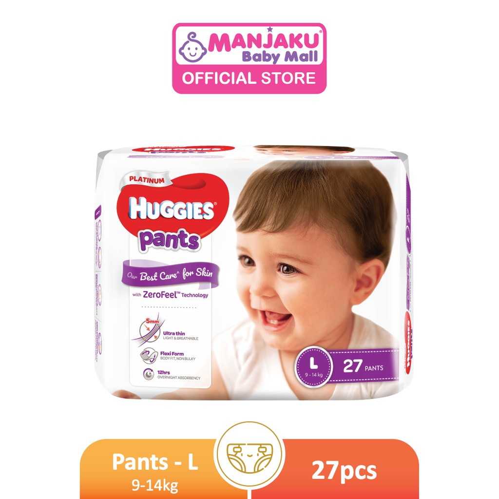 huggies platinum pants