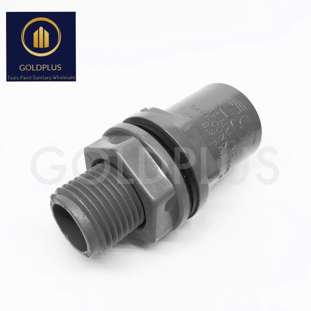 💥READY STOCK💥 PVC Fitting Plastic Tank Connector Joint Paip Plastik