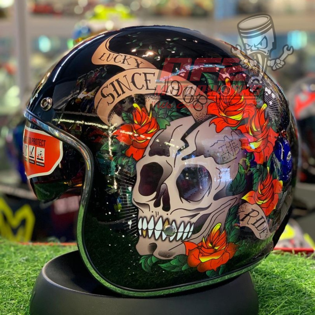 mt le mans 2 sv skull & roses