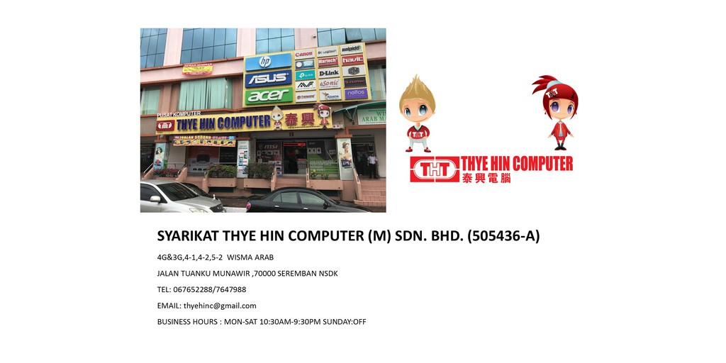 Thye Hin Computer Online Shop Shopee Malaysia