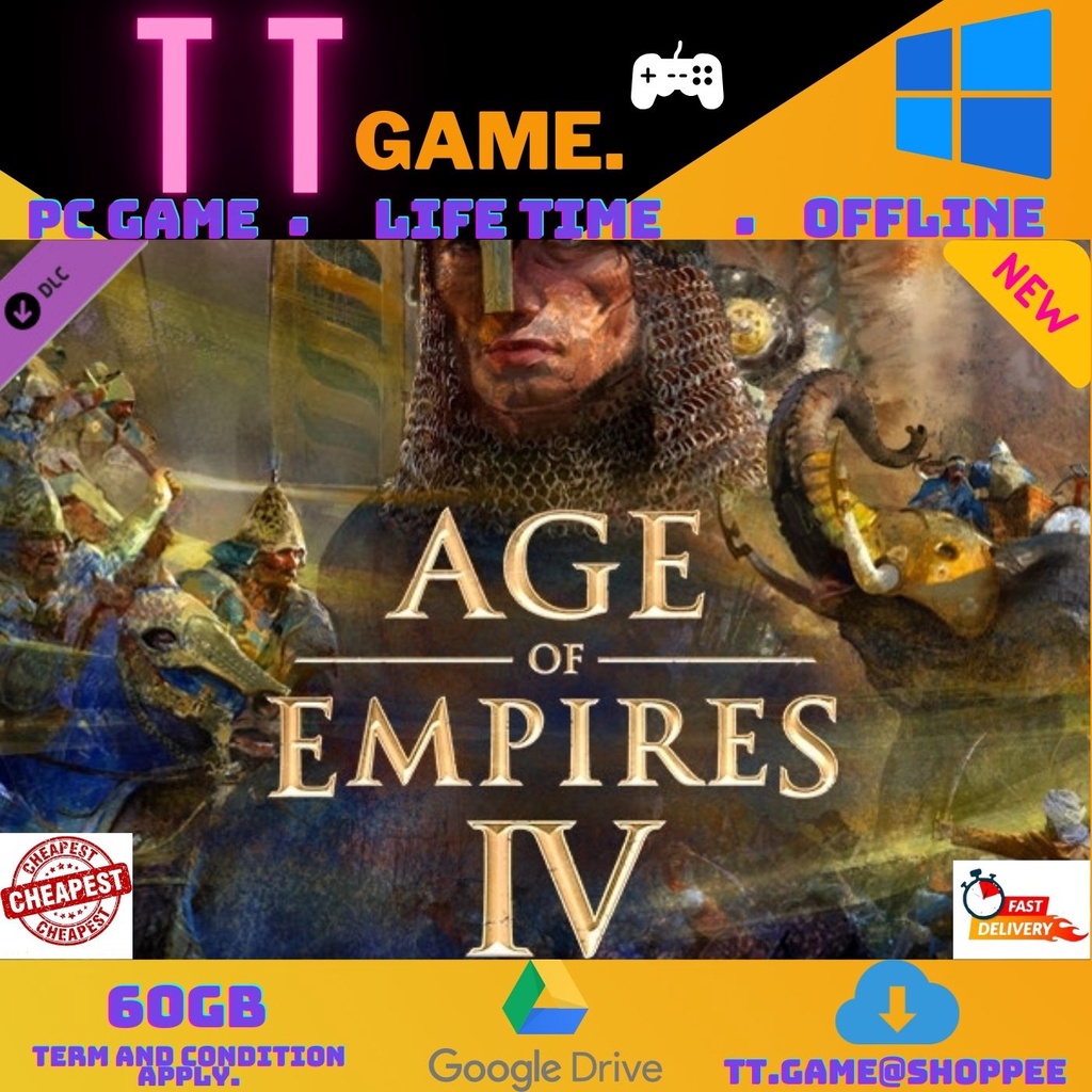Age of Empires 4 IV : Digital Deluxe Edition (PC) (FAST DOWNLOAD ...
