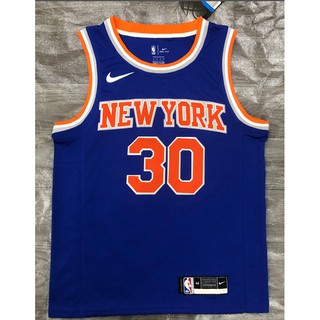 【hot pressed】NBA jersey New York Nicks 30# RANDLE regular version blue and other styles sports basketball jersey