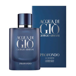 100 Original Giorgio Armani Acqua Di Gio Profondo 125ml Edp Perfume Shopee Malaysia