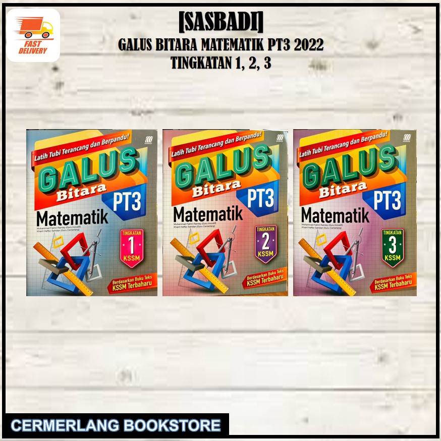 Cml Sasbadi Buku Latihan Galus Bitara Matematik Pt3 Kssm 2022 Tingkatan 123 Shopee Malaysia 5191