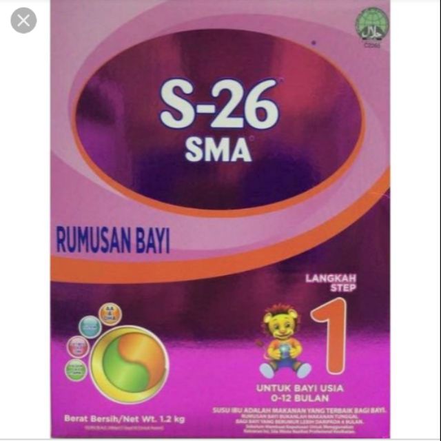 Susu S26 Sma 1 2kg Step 1 Langkah 1 For Newborn Until 12months Shopee Malaysia