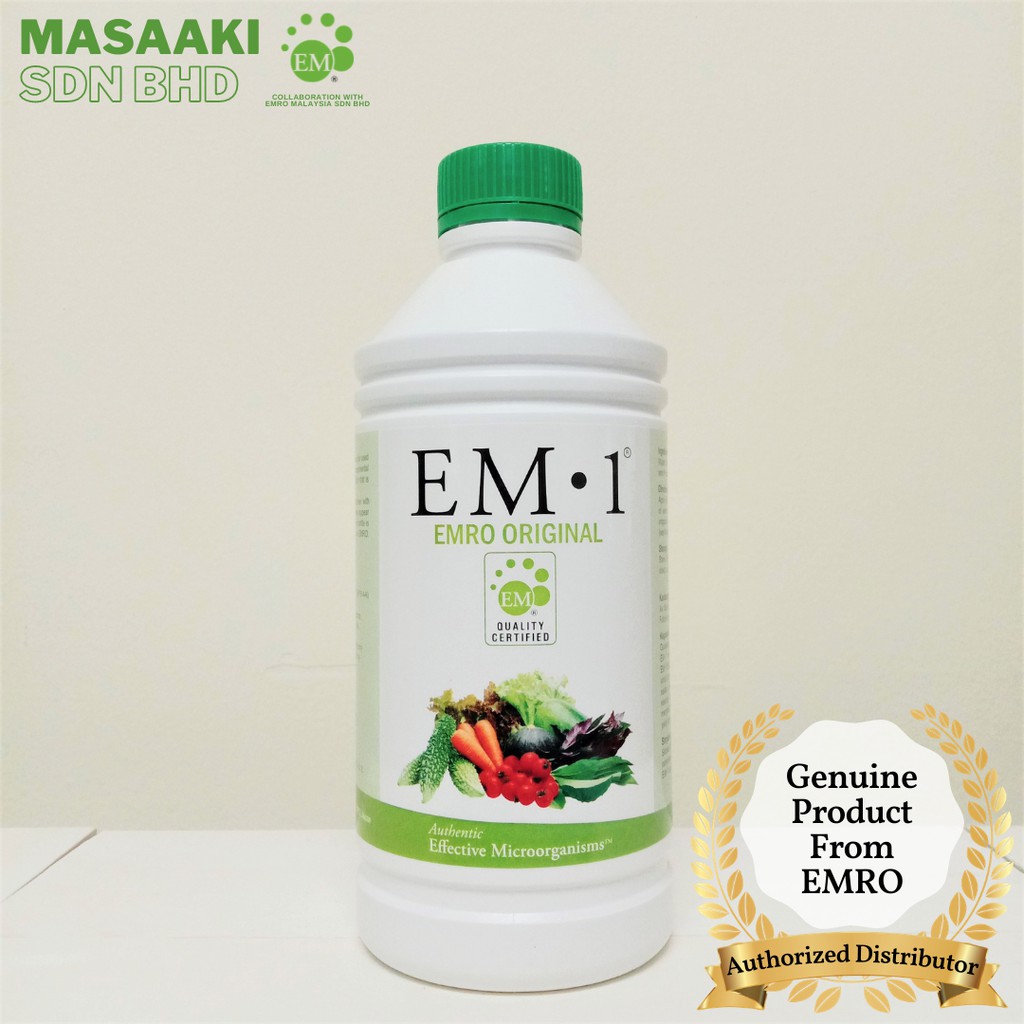 Em1 Effective Microorganisms 1l Organic Probiotic Gardening Farm Animals Aquaculture Bokashi Compost Farming Shopee Malaysia