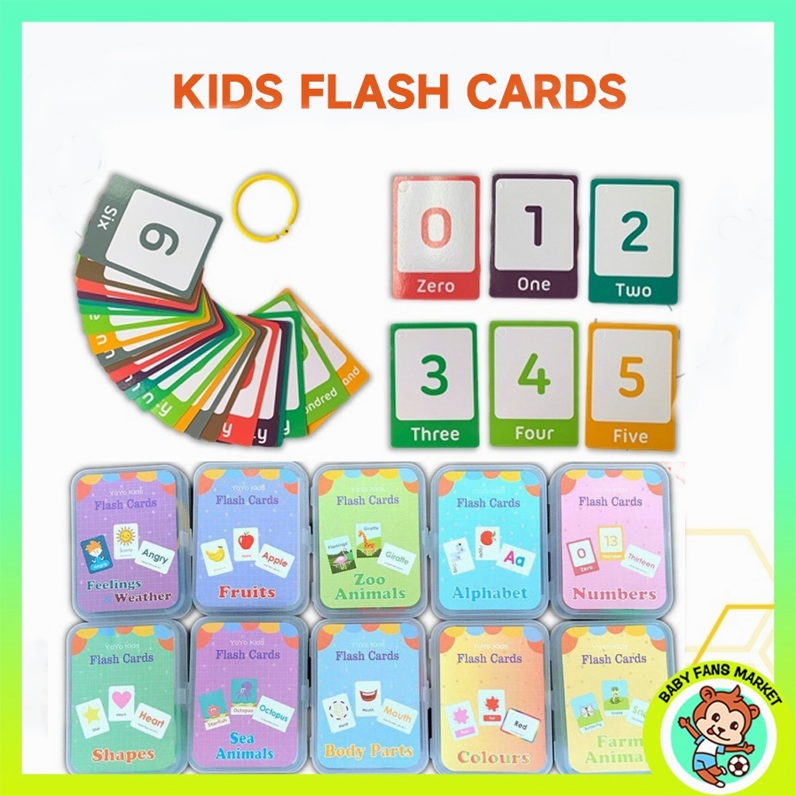 Early Learning Flash Card for Baby Big Flash Card for Kids Educational