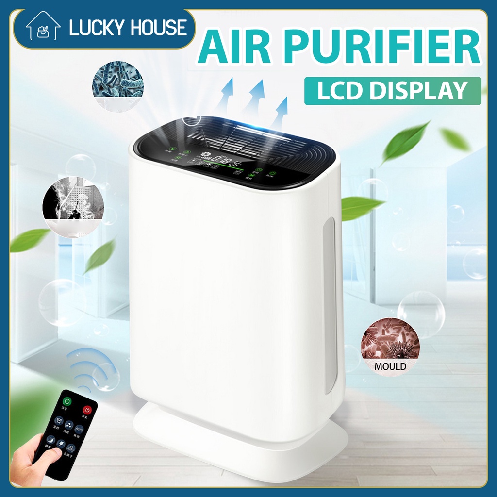 Home Air Purifier Japan Tech Anti-PM2.5/Anti Bacteria Sterilizer Smoke and Dust Removal Cleaner Home Air Purifier