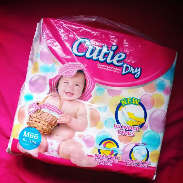 cutie dry pampers