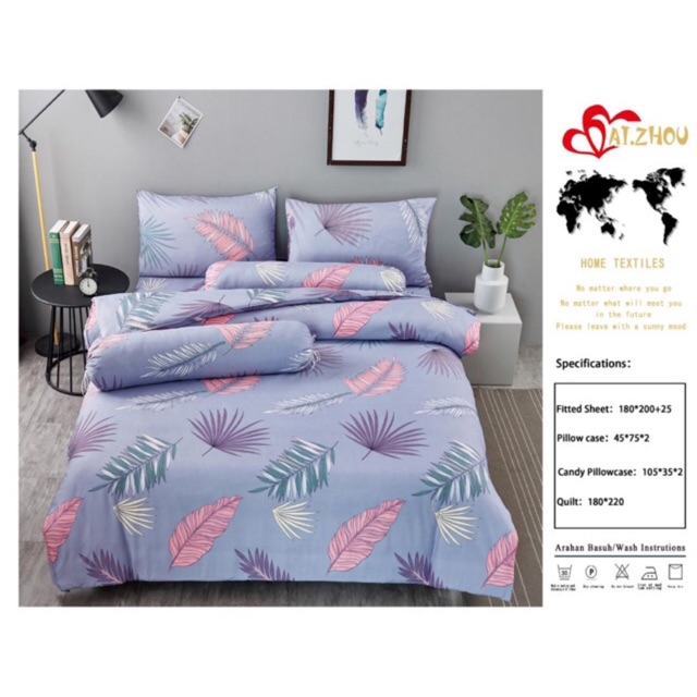 SET CADAR COMFORTER 6 IN 1 Shopee Malaysia