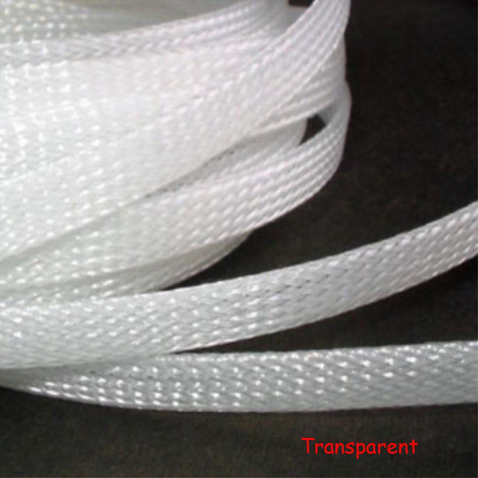 1/5/10M Expandable Braided Cable Sleeves Wrap Resit Abrasions Harness Management