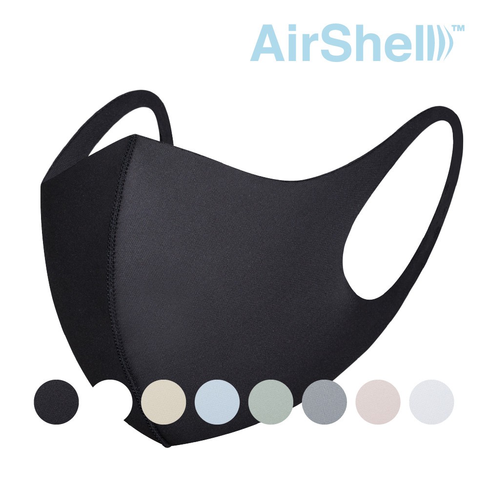 7 Colors AirShell Korean Antibacterial Reusable Cool Fashion Mask