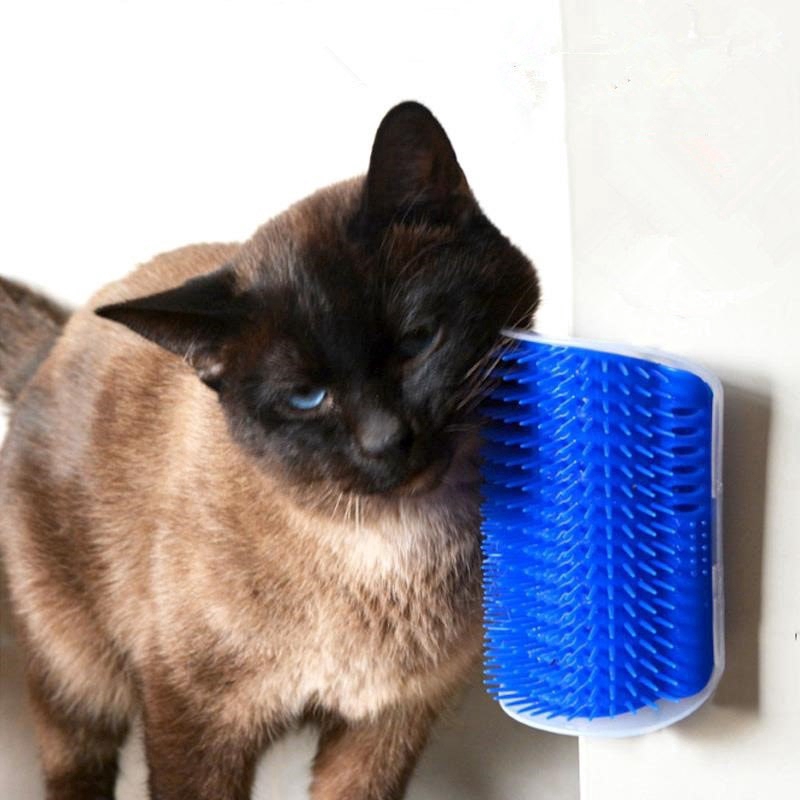 Pet Cat Self Groomer Grooming Tool Hair Removal Brush Comb Hair