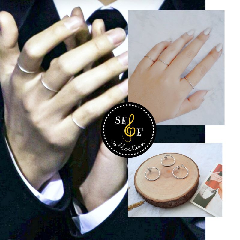 Cheapest Ring Ring Kim Taehyung V Bts 3 In 1 Shopee Malaysia