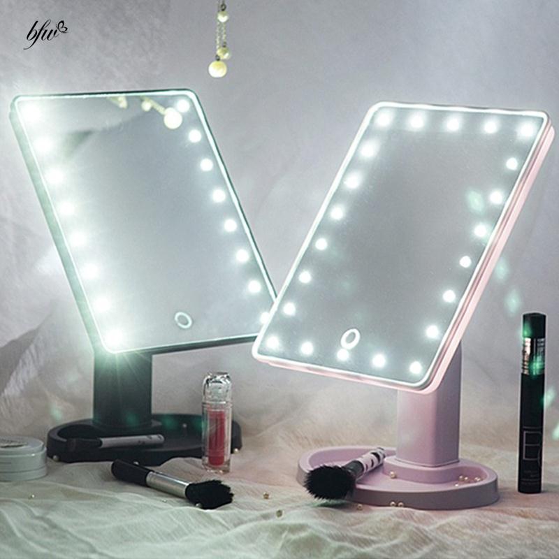 Makeup Mirror Folding Portable Storage Mirror Led Light Mirror