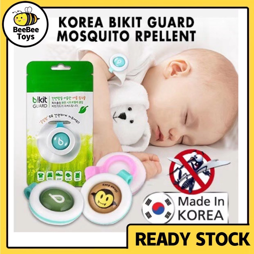 BEEBEETOYS Baby Natural Mosquito Repellent Clip Eco Friendly Non Toxic Plant Based Anti-mosquito Clip Guard Patch
