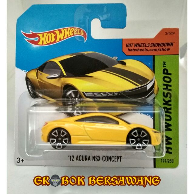 hot wheels acura nsx concept