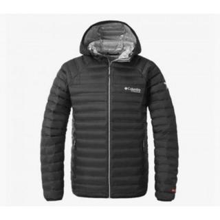 columbia men's titanium outdry down hooded puffer jacket