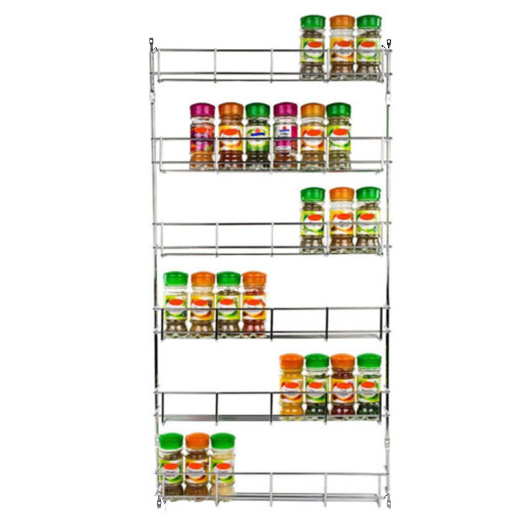 Hot Kitchen Spice Rack Cabinet Organizer Wall Mount Storage