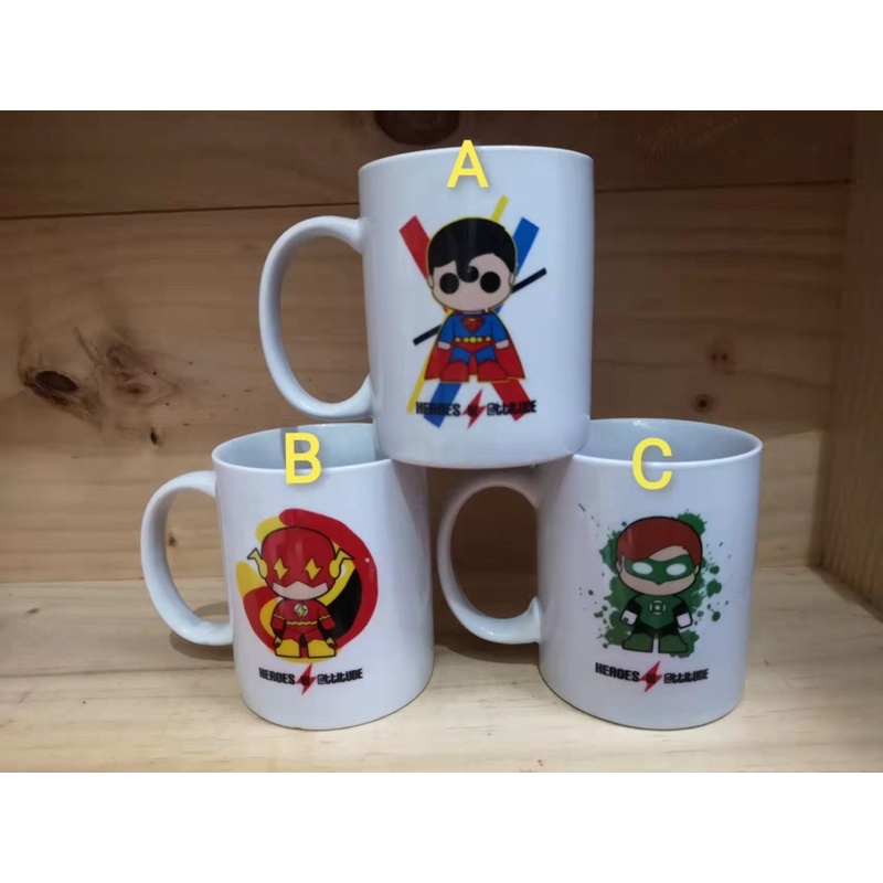 Justice League Heroes Attitude Ceramic Mug series