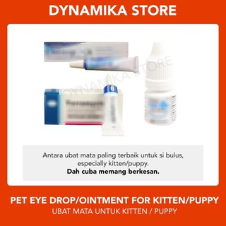 Ubat Mata Terbaik Untuk Kucing Kitten Eye Drop For Cat Dog Shopee Malaysia