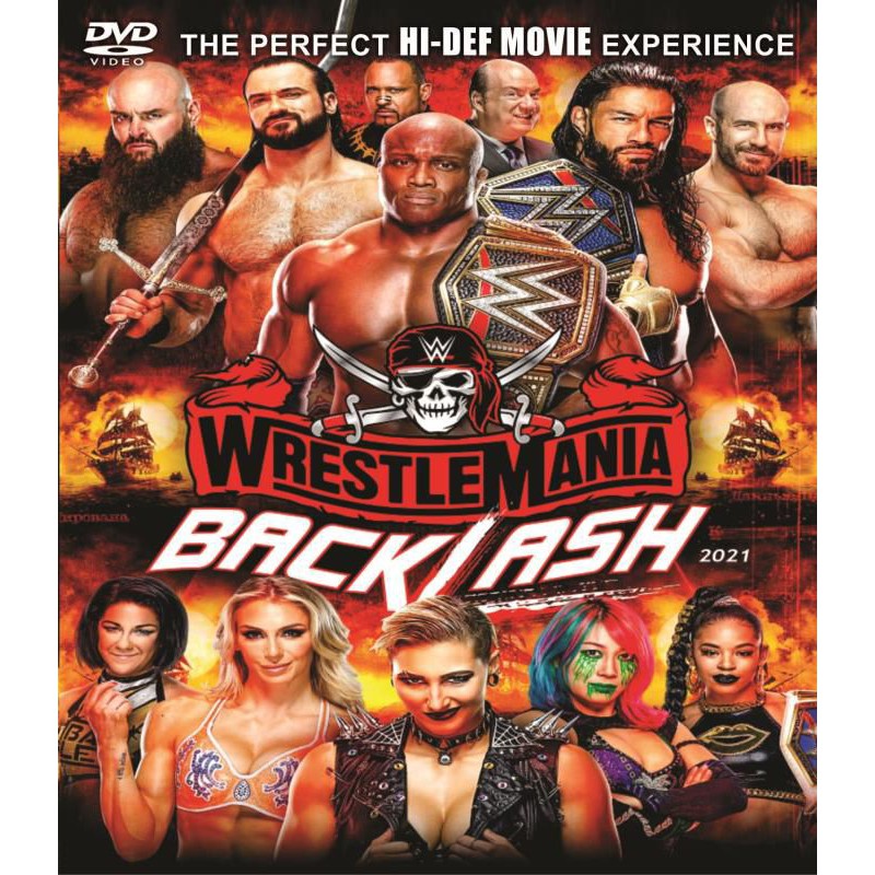 Dvd Movie Wwe Wrestlemania Backlash 21 Mei Shopee Malaysia