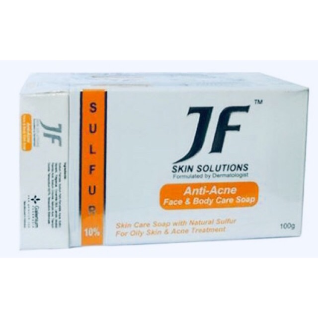 JF Sulfur 10 AntiAcne Face & Body Care Soap 100G Shopee Malaysia