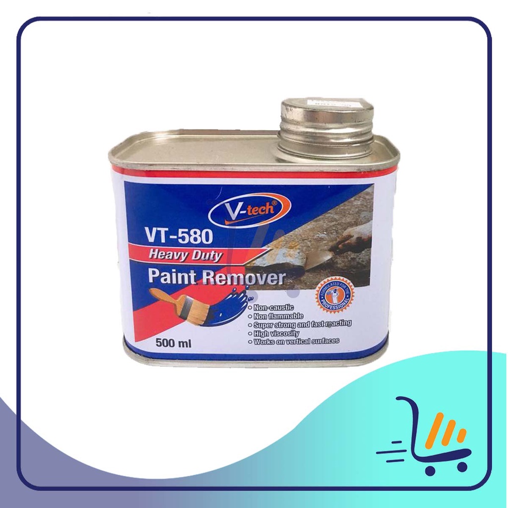 VTECH VT580 500ML HEAVY DUTY PAINT REMOVER / ACID CAT Shopee Malaysia