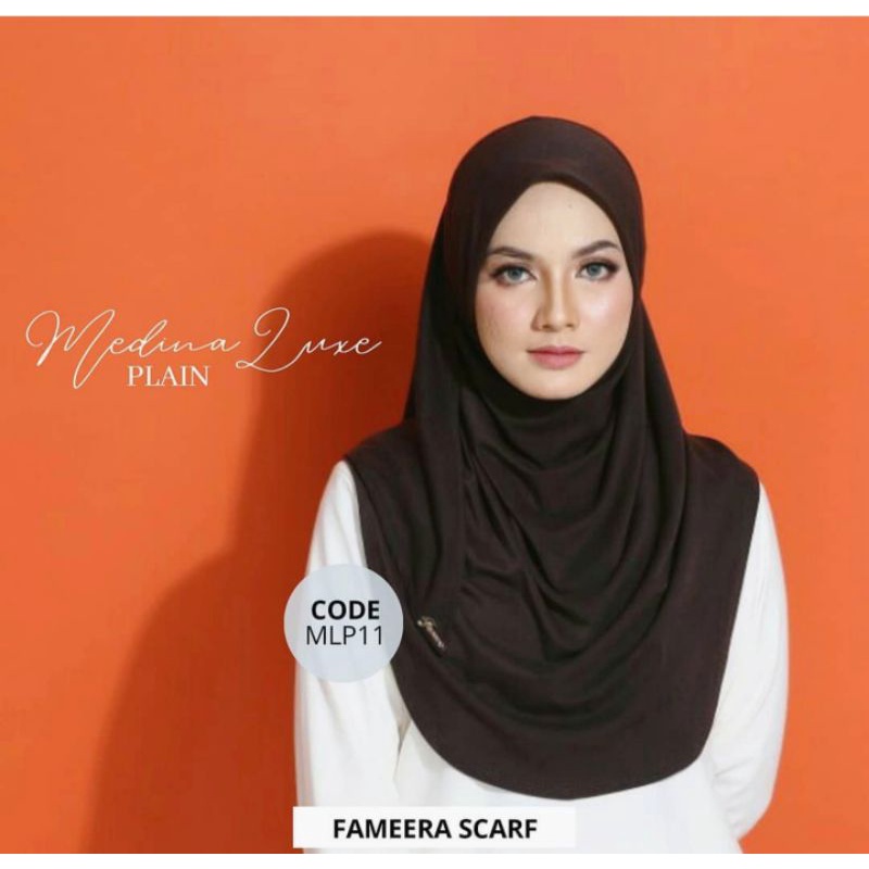 Tudung Sarung Kosong Berdagu Tudung Viral Less Pin Less Iron Fameerascarf Size M Shopee Malaysia