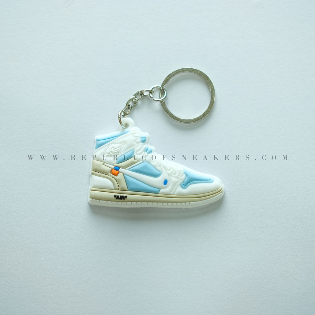 off white jordan 1 keychain