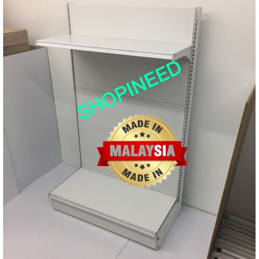  WALL  GONDOLA  6 H x 3 L DISPLAY RACK SINGLE SIDE RAK  