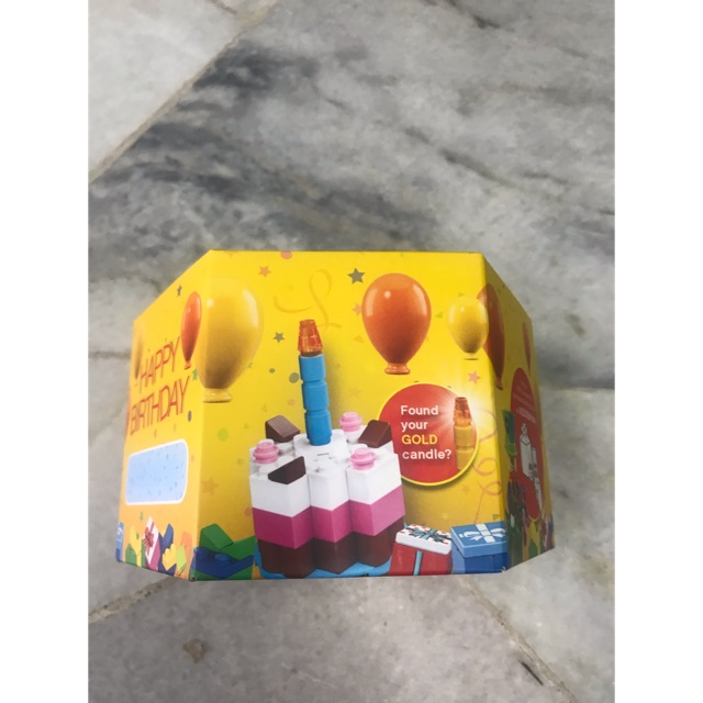 Lego Mini Birthday Cake Set Promo Shopee Malaysia