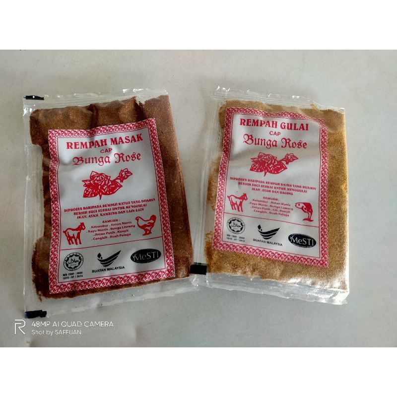 REMPAH CAP BUNGA ROSE🌹🌹[rempah terengganu]  Shopee Malaysia