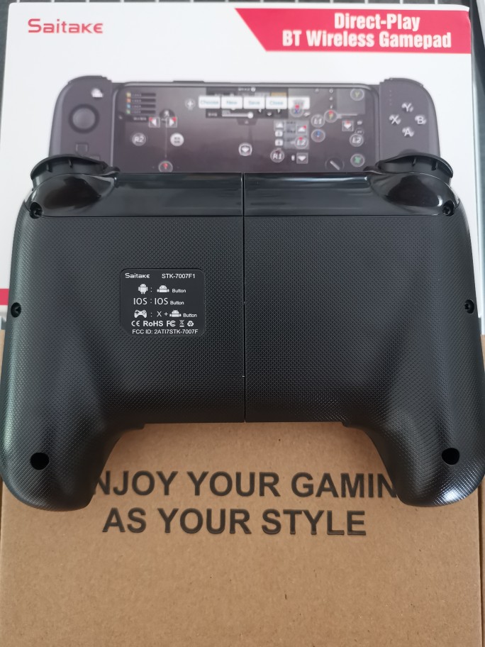 7007f1 Upgraded Genuine Saitake 7007f Wireless Gamepad Bluetooth Game Controller Telescopic Gamepads Joystick Pubg Control Game Pad Mobile Gamepad Handle For Samsung Xiaomi Huawei Android Ios Smart Phone Shopee Malaysia