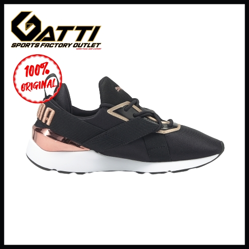 puma muse rose gold white